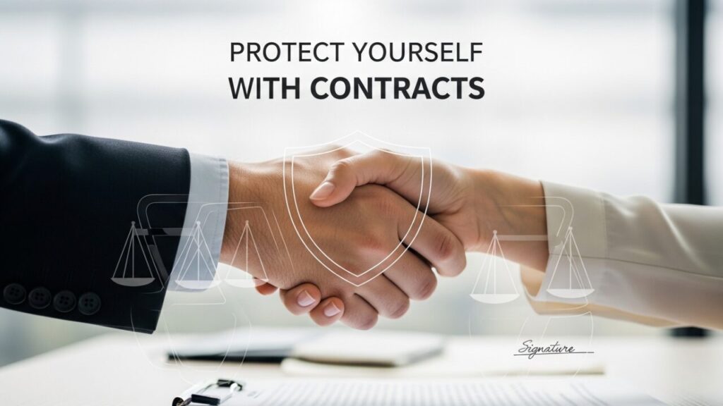 protect yourseld with contracts