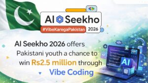 AI Seekho 2026 offers Pakistani youth a chance to win Rs2.5 million through Vibe Coding