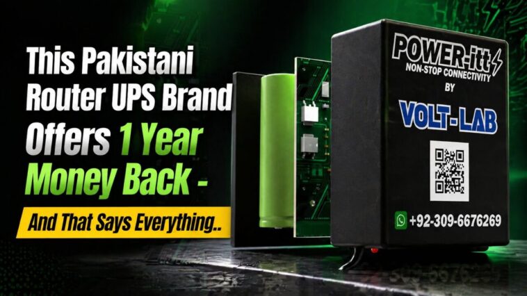 Poweritt Router UPS Pakistan