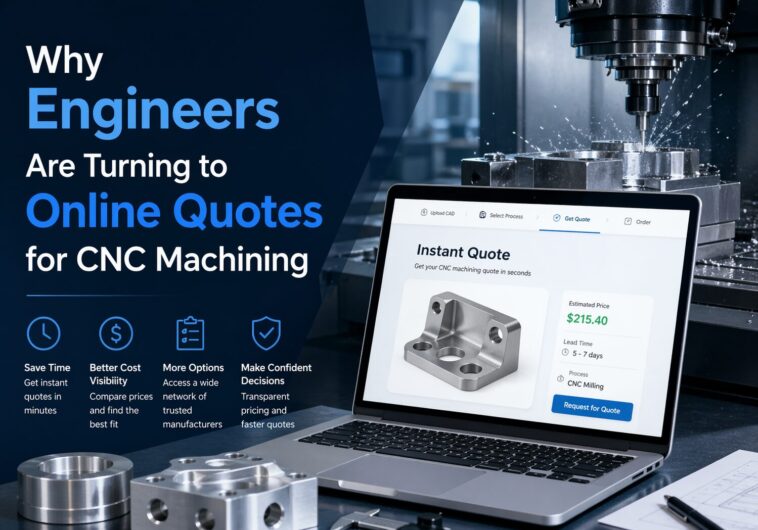 Why Engineers Are Turning to Online Quotes for CNC Machining