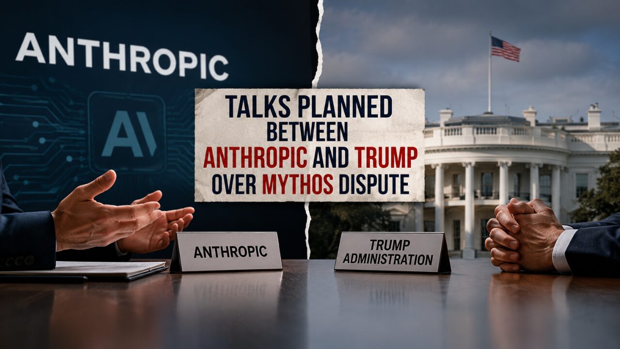 Talks planned between Anthropic and Trump over Mythos dispute