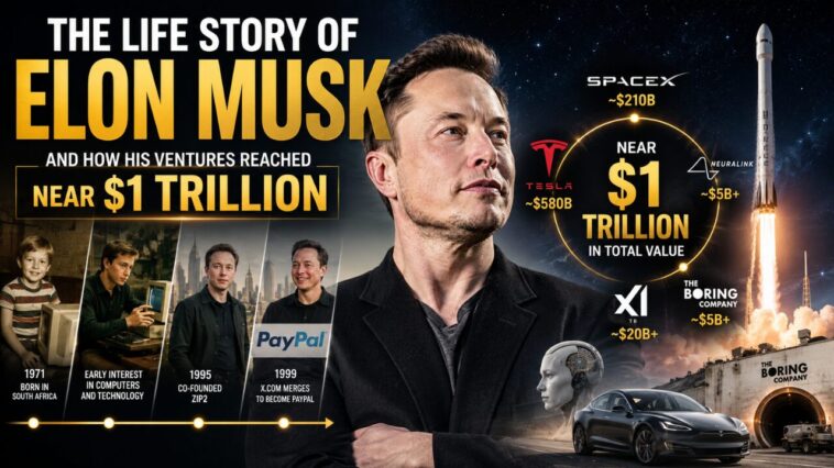 life story of elon musk