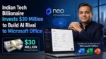 Indian Tech Billionaire Invests $30 Million to Build AI Rival to Microsoft Office