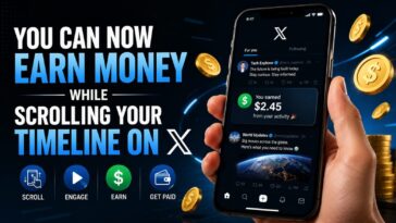 You Can Now Earn Money While Scrolling Your Timeline on X