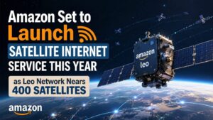 Amazon Set to Launch Satellite Internet Service This Year as Leo Network Nears 400 Satellites