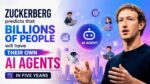 Zuckerberg predicts that billions of people will have Their own AI agents in five years