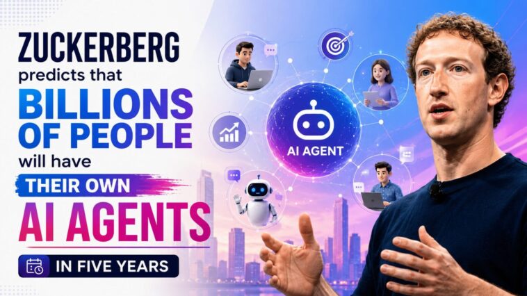Zuckerberg predicts that billions of people will have Their own AI agents in five years