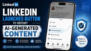 LinkedIn Launches Button to Report AI-Generated Content