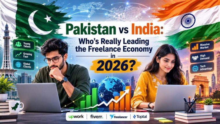 Pakistan vs India: Who's Really Leading the Freelance Economy