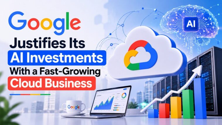 Google Justifies Its AI Investments With a Fast-Growing Cloud Business
