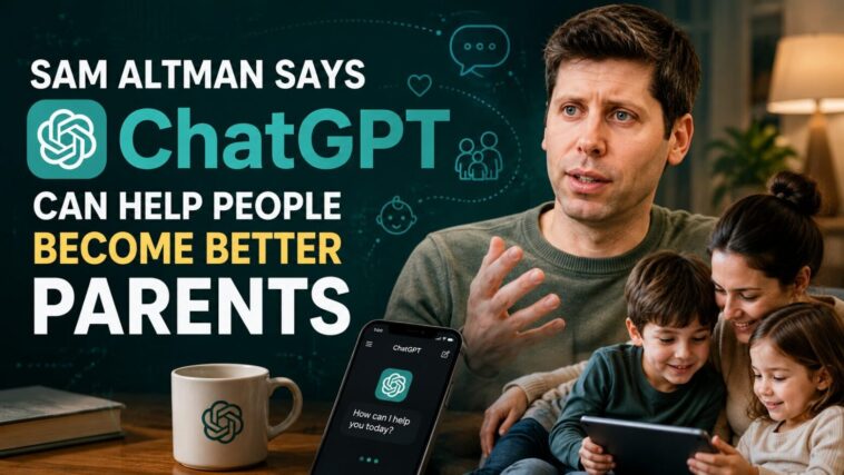 Sam Altman Says ChatGPT Can Help People Become Better Parents