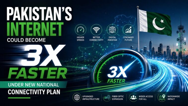 Pakistan Targets 3x Faster Internet With New Digital Plan