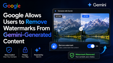 Google Allows Users to Remove Watermarks From Gemini-Generated Content