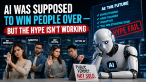 AI was supposed to win people over but the hype isn’t working