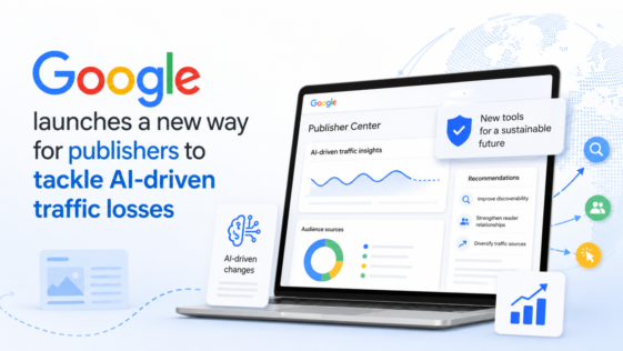 Google launches a new way for publishers to tackle AI-driven traffic losses