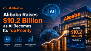 Alibaba Raises $10.2 Billion as AI Becomes Its Top Priority
