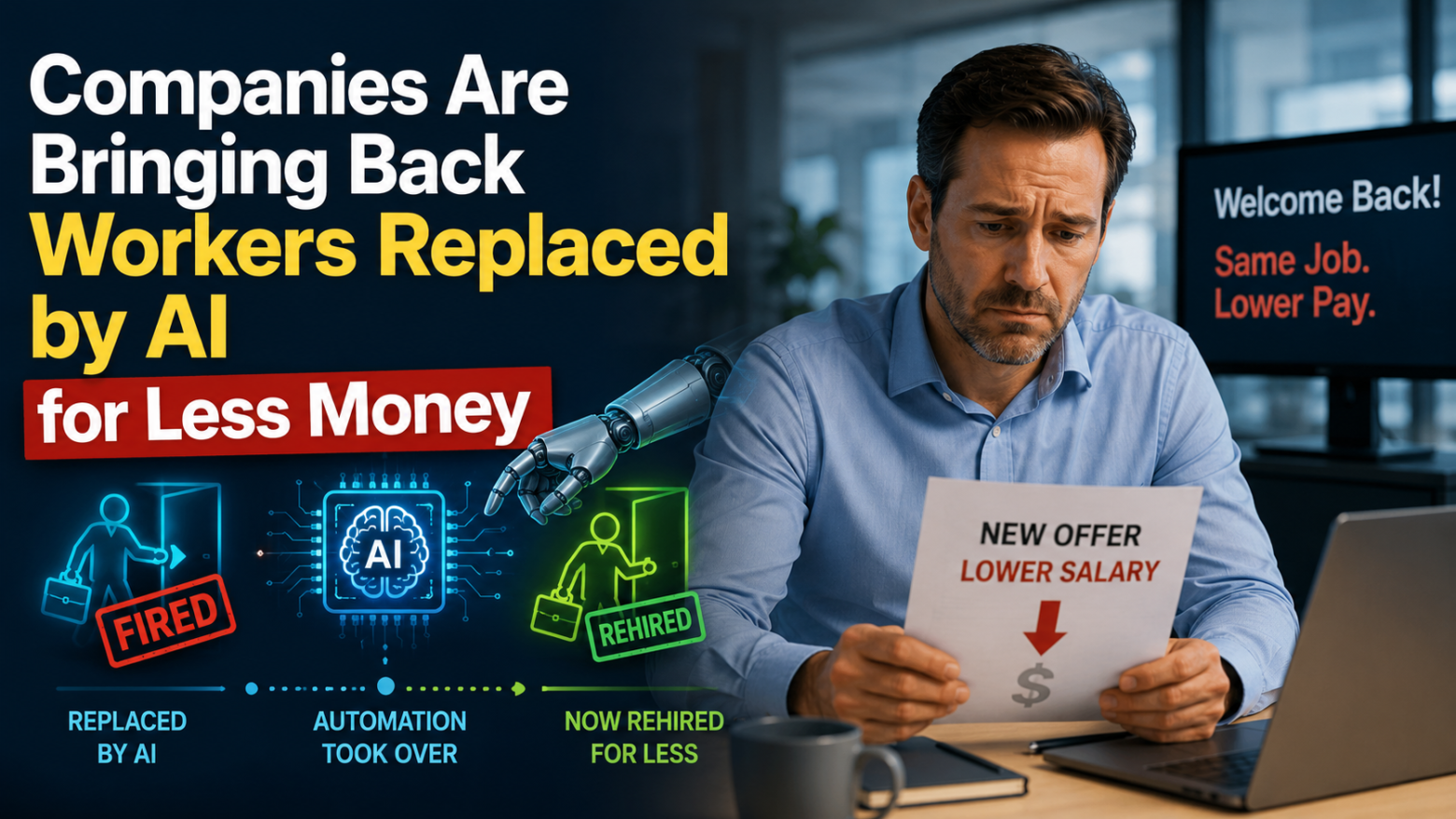 Companies Are Bringing Back Workers Replaced by AI for Less Money