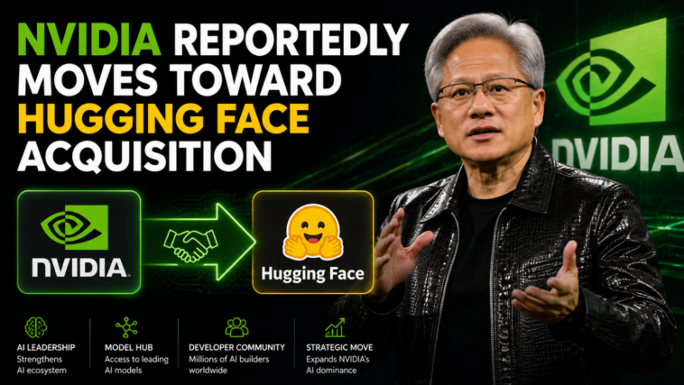 Nvidia Reportedly Moves Toward Hugging Face Acquisition