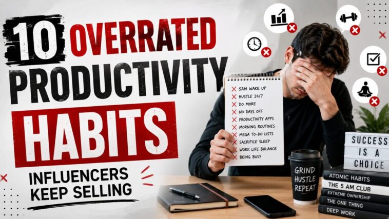 10 Overrated Productivity Habits Influencers Keep Selling