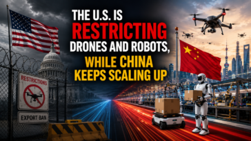The U.S. Is Restricting Drones and Robots, While China Keeps Scaling Up
