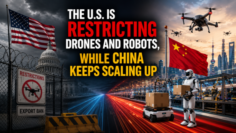 The U.S. Is Restricting Drones and Robots, While China Keeps Scaling Up