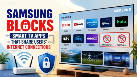 Samsung Blocks Smart TV Apps That Share Users' Internet Connections