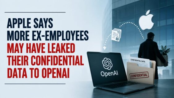 Apple Says More Ex-Employees Leaked Data to OpenAI