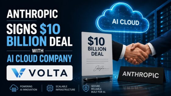 Anthropic signs $10 billion deal with AI cloud company Volta