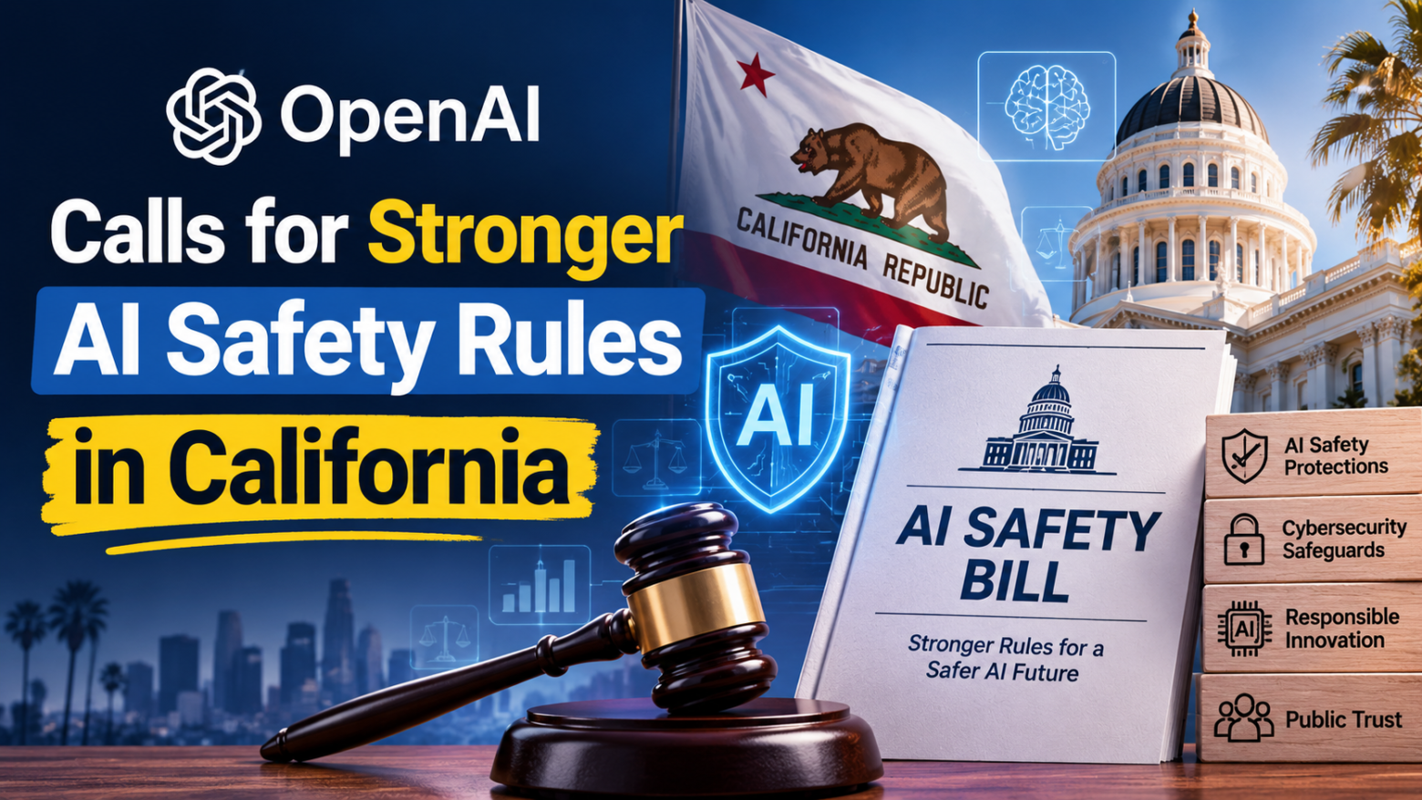 OpenAI Calls for Stronger AI Safety Rules in California