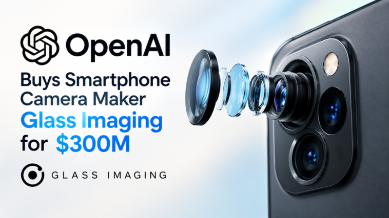 OpenAI Buys Smartphone Camera Maker Glass Imaging for $300M