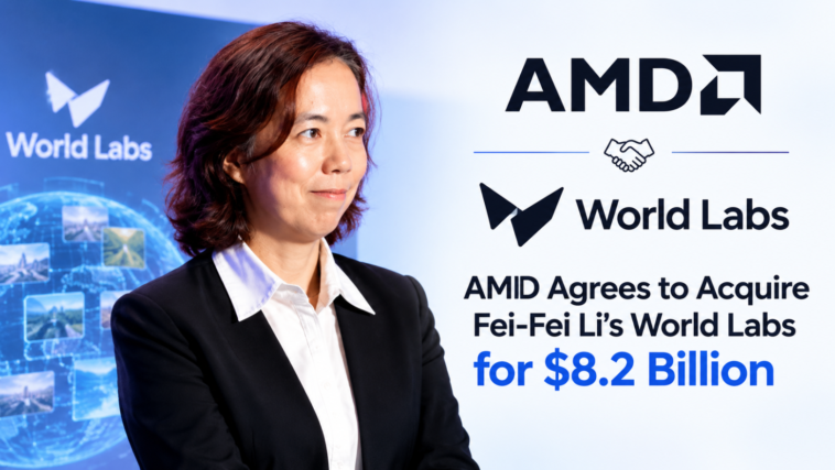 AMD Agrees to Acquire Fei-Fei Li’s World Labs for $8.2 Billion