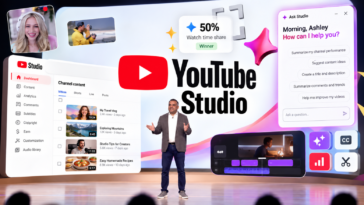 YouTube Launches New AI Tools for Creators within its Studio app