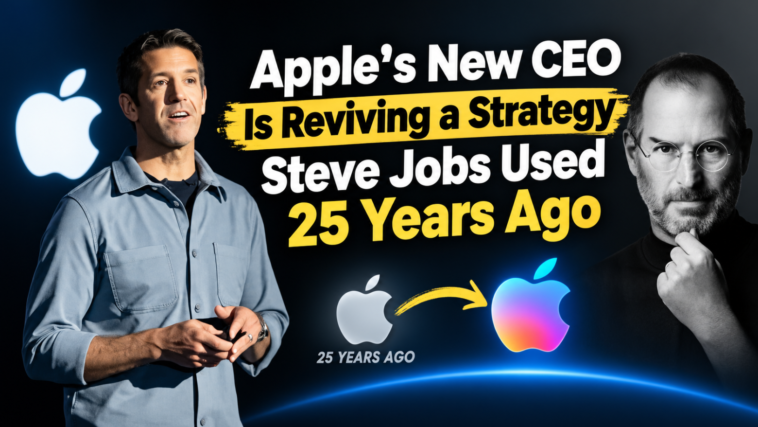Apple’s New CEO Is Reviving a Strategy Steve Jobs Used 25 Years Ago