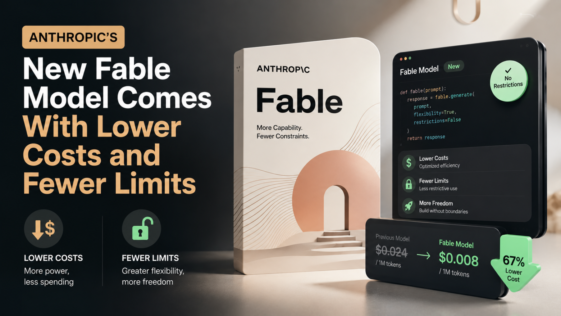 Anthropic’s New Fable Model Comes With Lower Costs and Fewer Limits