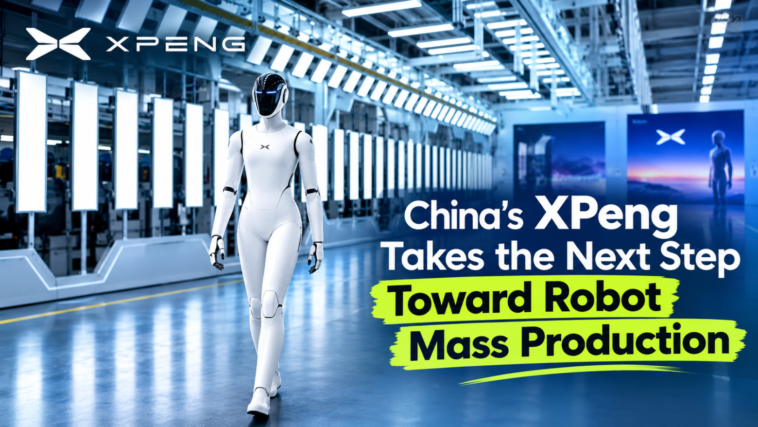 China’s XPeng Takes the Next Step Toward Robot Mass Production