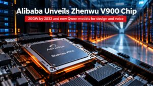Alibaba Unveils Zhenwu V900 Chip and Aims New Qwen Models at Design, Voice and Translation Work