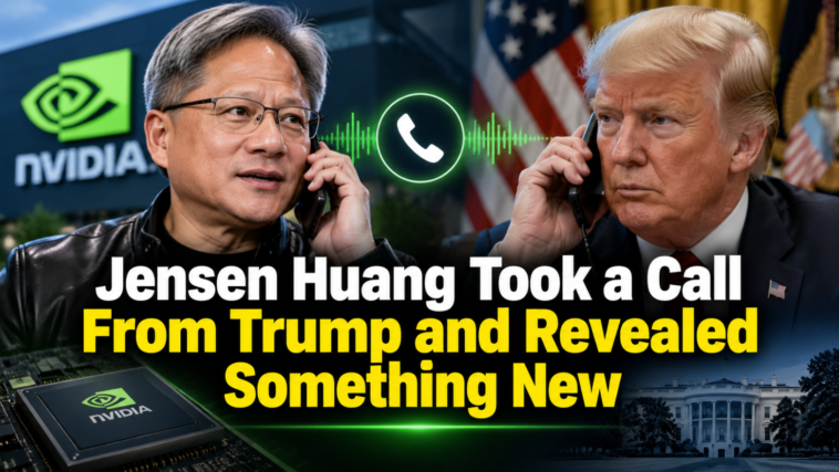 Jensen Huang Took a Call From Trump and Revealed Something New