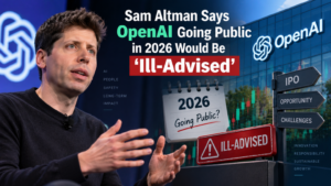 Sam Altman Says OpenAI Going Public in 2026 Would Be ‘Ill-Advised’
