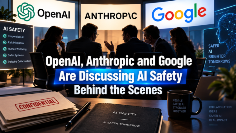 OpenAI, Anthropic and Google Are Discussing AI Safety Behind the Scenes