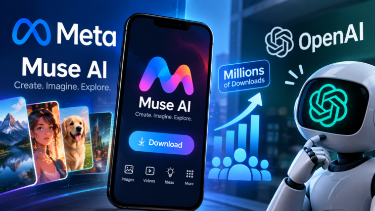 Meta’s Muse AI Downloaded by Millions in Days, And Catching OpenAI’s Attention
