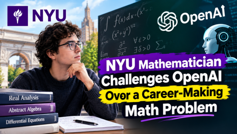NYU Mathematician Challenges OpenAI Over a Career-Making Math Problem