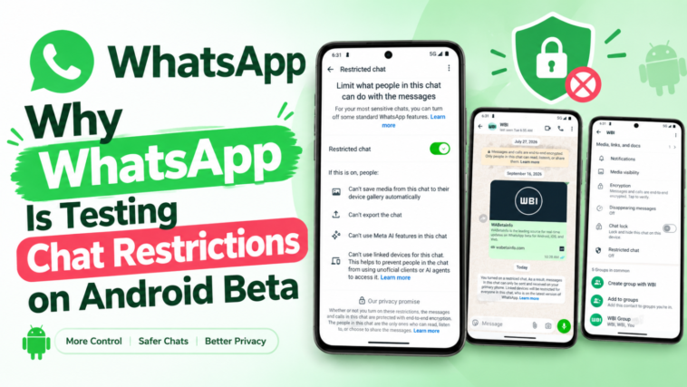 Why WhatsApp Is Testing Chat Restrictions on Android Beta