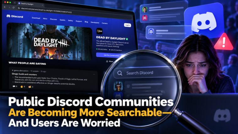 Discord Expands Server Searchability Amid Privacy Concerns