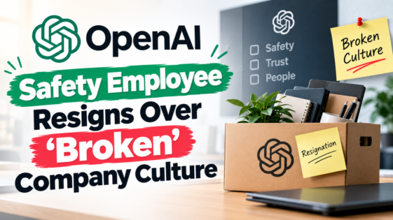 OpenAI Safety Employee Resigns, Says Company Culture Is Broken