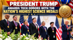 President Trump awards tech donors with the nation’s highest science medals