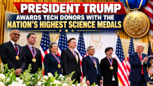 President Trump awards tech donors with the nation’s highest science medals