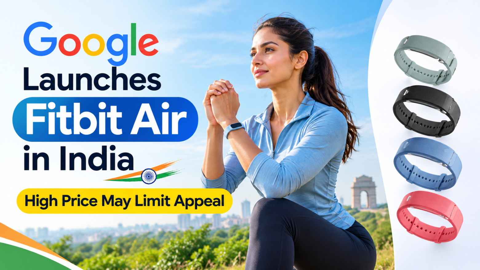 Google Launches Fitbit Air in India