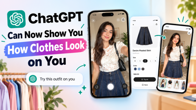 ChatGPT Can Now Show You How Clothes Look on You