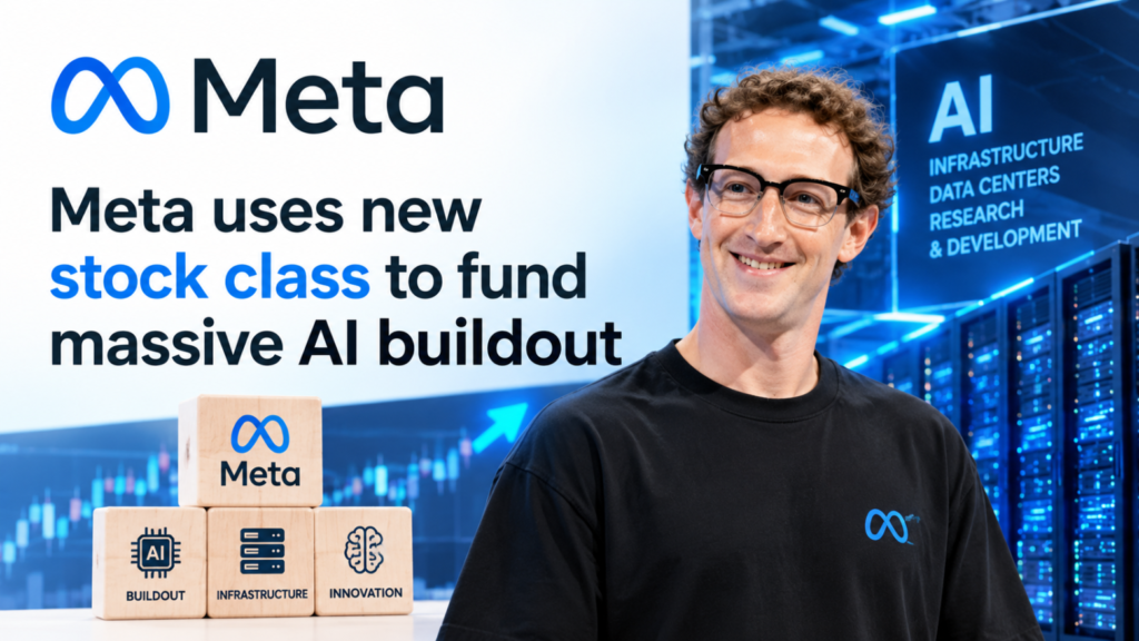 Meta uses new stock class to fund massive AI buildout