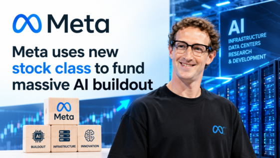 Meta uses new stock to fund massive AI buildout